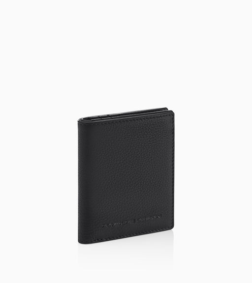 ST Dupont Defi Black Millenium 8 Credit Card Bifold Leather Wallet