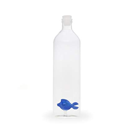 BALVI 1.2 LT BOROSYLLIC GLASS BOTTLE BLUE FISH 24619