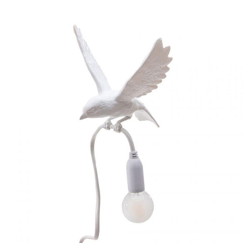 "SELETTI SPARROW LANDING RESIN USB LAMP ART. 15310"