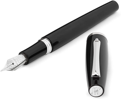 FOUNTAIN PEN MONTEGRAPPA MANAGER BLACK INOX