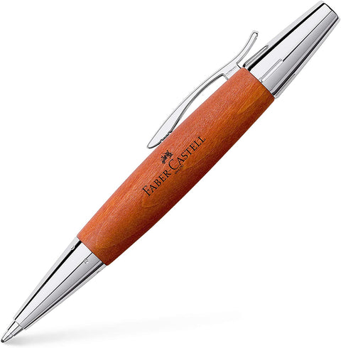 FABER CASTELL E-MOTION BALL CHROME BROWN