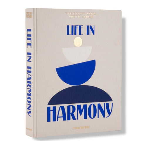 "PHOTO ALBUM LIFE IN HARMONY ART. PW00555 PRINT WORKS"