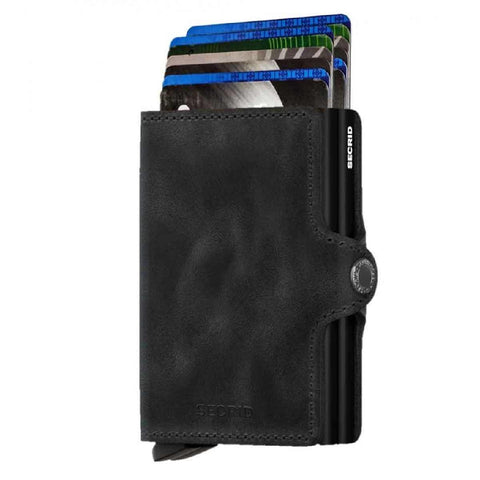 TWINWALLET SECRID VINTAGE TV BLACK