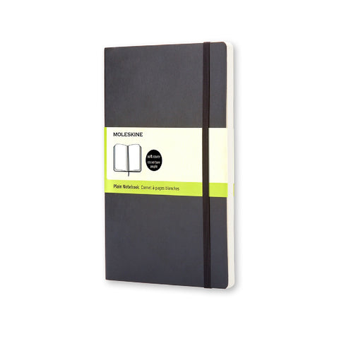 MOLESKINE BLOCK SOFT COVER LARGE WHITE PAGES