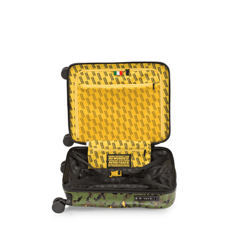 TROLLEY CRASH BAGGAGE GREEN CAMO 36 CB161 SMALL