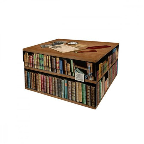 STORAGE BOX BOOKS  SMALL  SET 2PZ DUTCH DESIGN