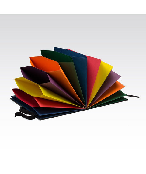 FOLDER FABRIANO MULTICOLORE NERO