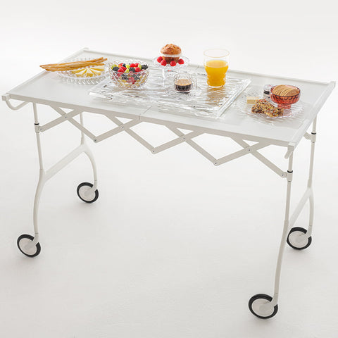 TROLLEY KARTELL BATTISTA PAINTED WHITE ART 04463/03