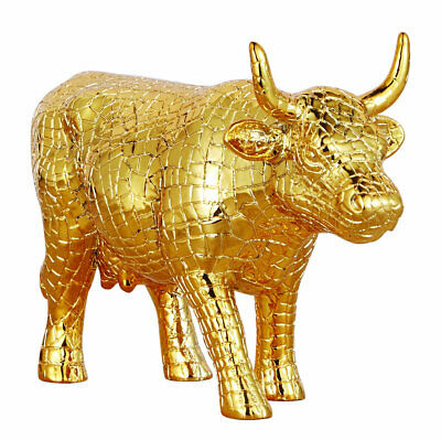 COW PARADE  RESINA MIRA MOO GOLD ART 47783