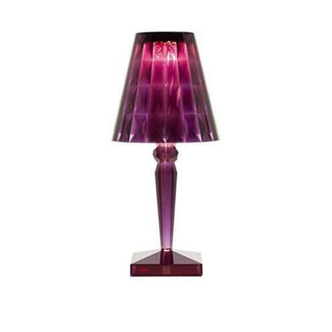 LAMPADA BIG BATTERY PRUGNA ALIM. DIRETTA 09470PR KARTELL PURPLE