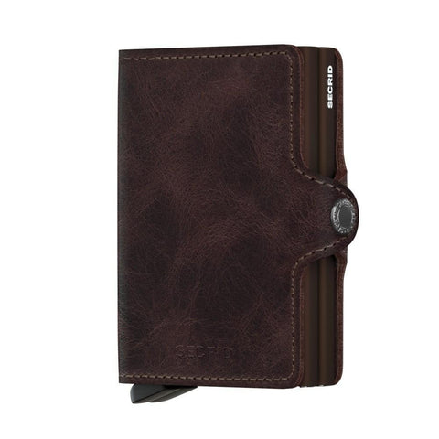 TWINWALLET SECRID VINTAGE CHOCOLATE