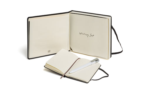 MOLESKINE WRITING BOX 21 WHT ROLLERPEN 0,7