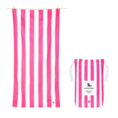 DOCK & BAY TOWEL XL PHI PINK