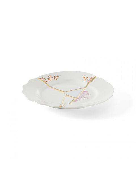 PIATTO FRUTTA SELETTI KINTSUGI PORCELLANA N1 ART 09601