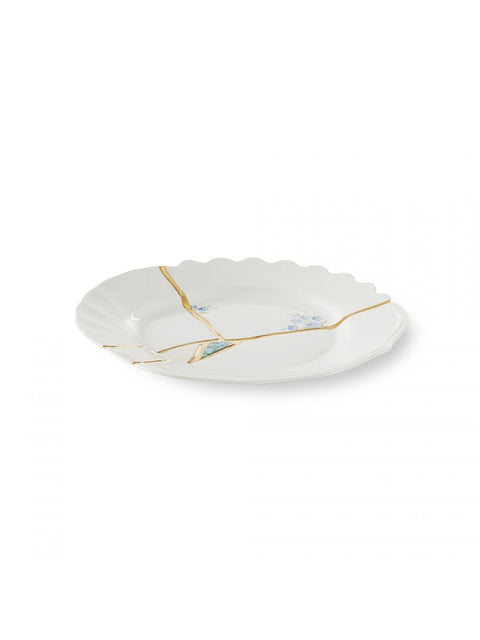 FRUIT PLATE SELETTI KINTSUGI PORCELAIN N 3ART 09603