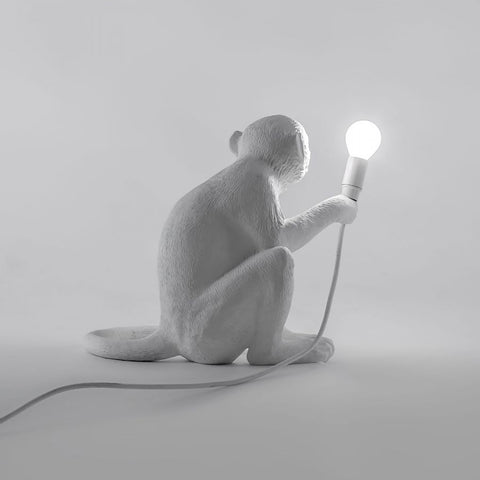 LAMPADA SELETTI RESINA MONKEY LAMP SEDUTA ART 14882