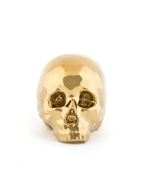 "MY SKULL IN PORCELAIN LIMITED EDITION GOLD ART. 10415"