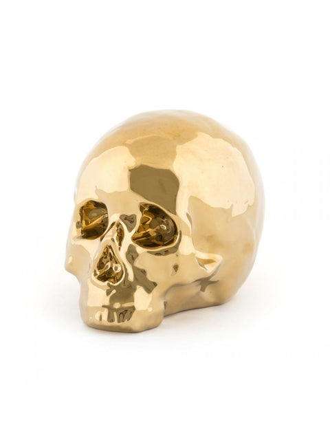 "MY SKULL IN PORCELAIN LIMITED EDITION GOLD ART. 10415"