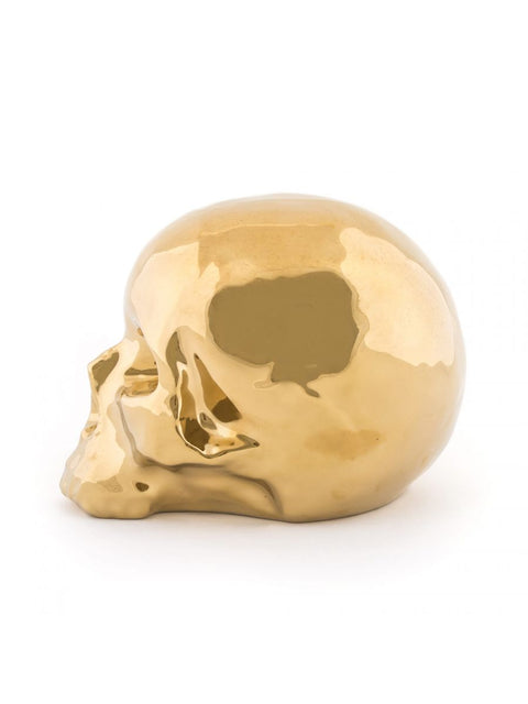 "MY SKULL IN PORCELAIN LIMITED EDITION GOLD ART. 10415"