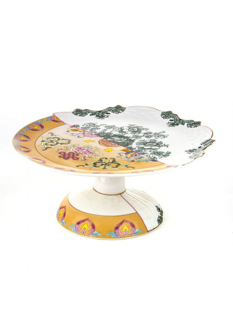 SELETTI HYBRID RAISSA PORCELAIN CAKE STAND ART 9766