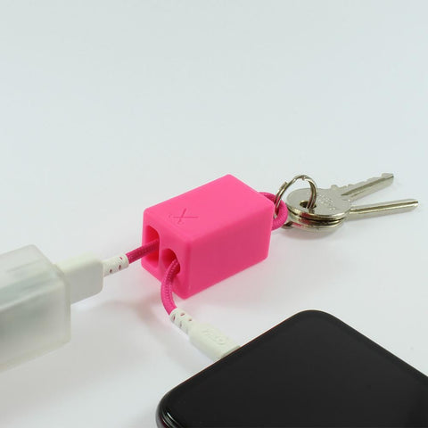 PHILO KEYCHAIN ​​KEYRING COLOR FUCHSIA