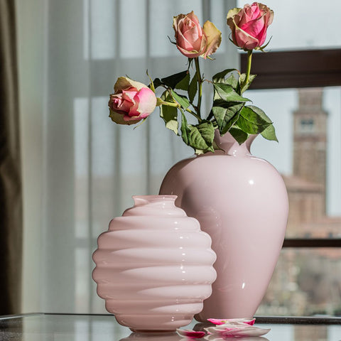 "VENINI DECO VASE 707.07 RC/LA/RC"