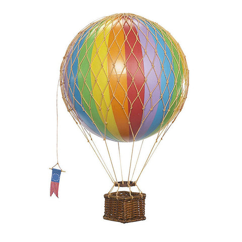 Mini Mongolfiera Arcobaleno Decorativa Balloon da Appendere al Soffitto Mini Mongolfiera Arcobaleno Decorativa Balloon da Appendere al Soffitto