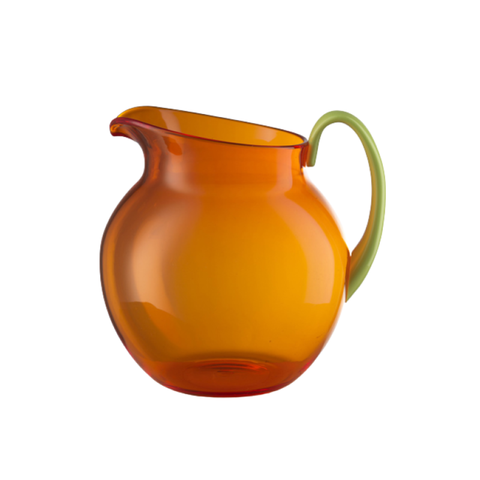 MARIOLUCA GIUSTI ORANGE/GREEN BALL JUG