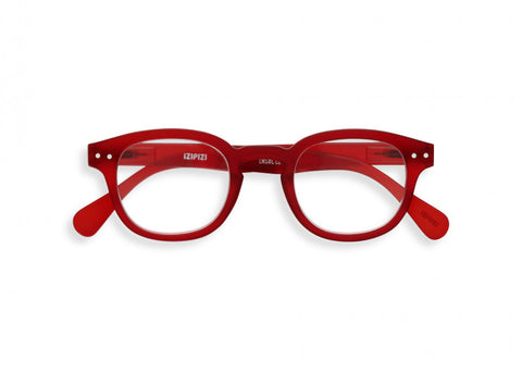 IZIPIZI SUNGLASSES READING C RED CRYSTAL SOFT +1