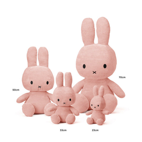 "NIJNTJE MIFFY SITTING CORDUROY CM 33 13" PINK"