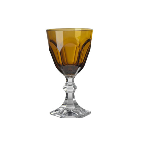 MARIOLUCA GIUSTI WINE GLASS DOLCE VITA AMBER