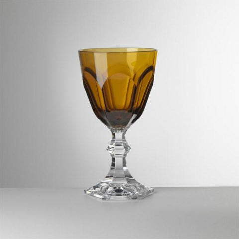 MARIOLUCA GIUSTI WINE GLASS DOLCE VITA AMBER