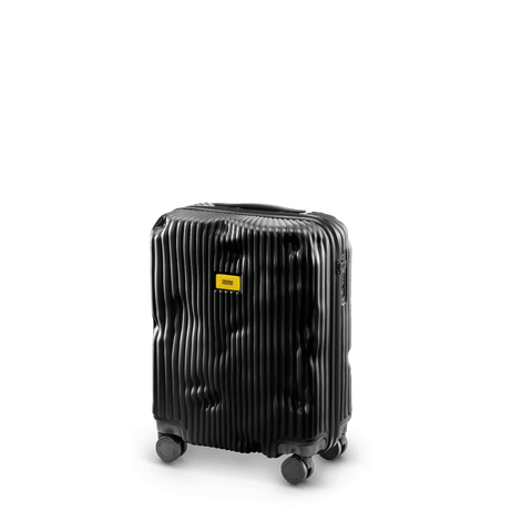 TROLLEY CRASH BAGGAGE STRIPE CABIN 40L 55X40X20 NERO