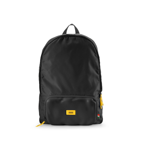 "CRASH BAGGAGE CB320 BLACK BACKPACK"