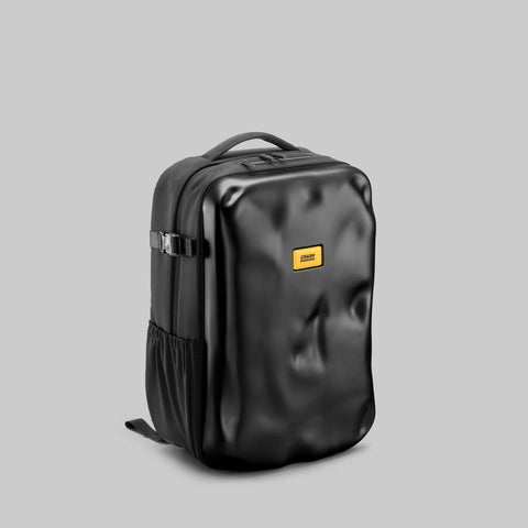 "CRASH BAGGAGE ICONIC CB310 BLACK BACKPACK"