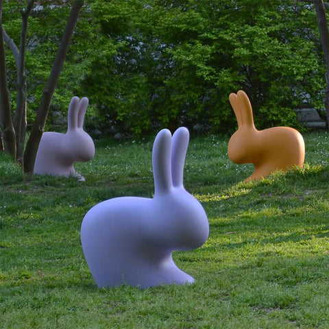 RABBIT CHAIR BABY LIGHT BLUE 90001LB QEEBOO BLUE