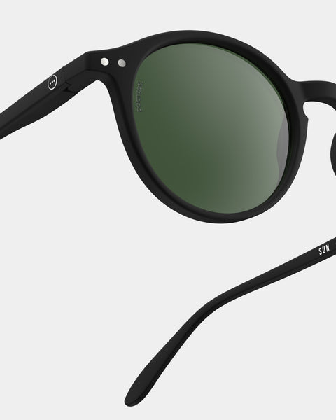 OCCHIALI IZIPIZI SUN POLARIZED MOD. D BLACK GREEN LENSES