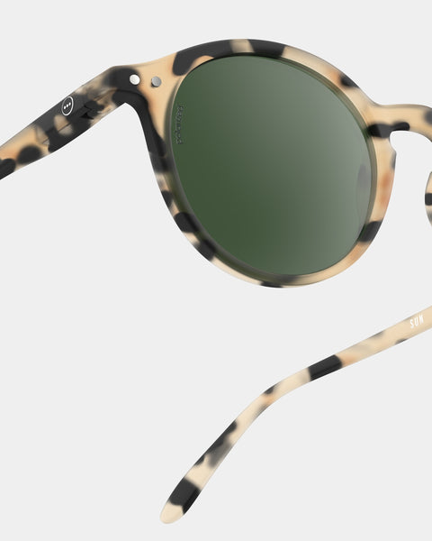 OCCHIALI IZIPIZI SUN POLARIZED MOD. D LIGHT TORTOISE GREEN LENSES