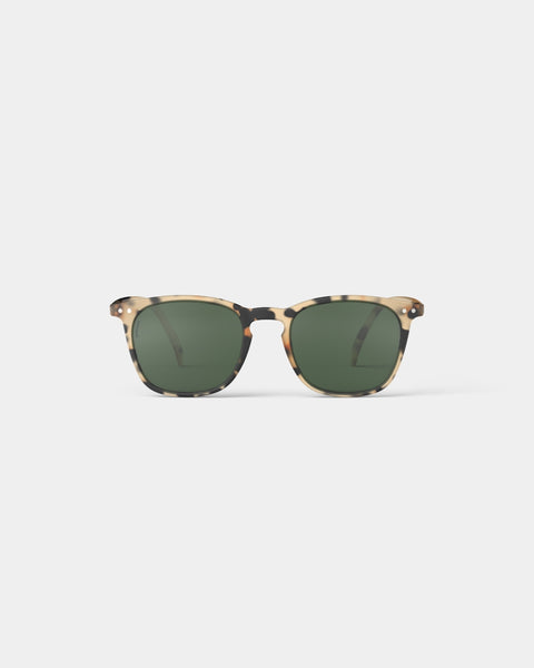 OCCHIALI IZIPIZI SUN POLARIZED MOD. E LIGHT TORTOISE GREEN LENSES