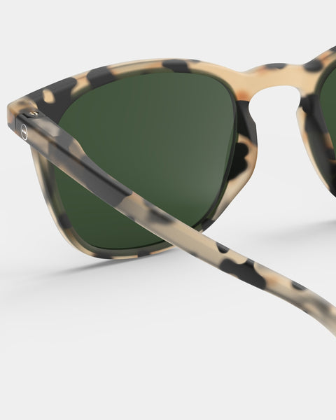 OCCHIALI IZIPIZI SUN POLARIZED MOD. E LIGHT TORTOISE GREEN LENSES