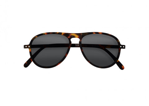 IZIPIZI SUNGLASSES SUN MOD I TORTOISE GRAY LENSES