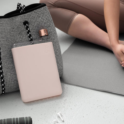 MEMOBOTTLE A5 SILICONE SLEEVE PALE CORAL