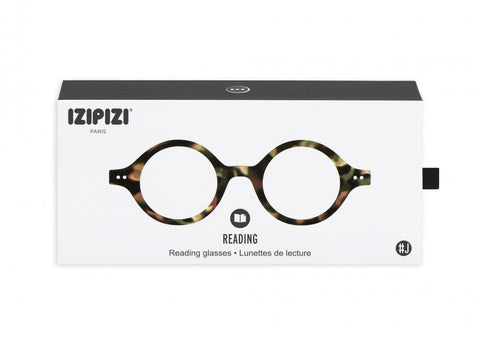 IZIPIZI SUNGLASSES READING J TORTOISE +1