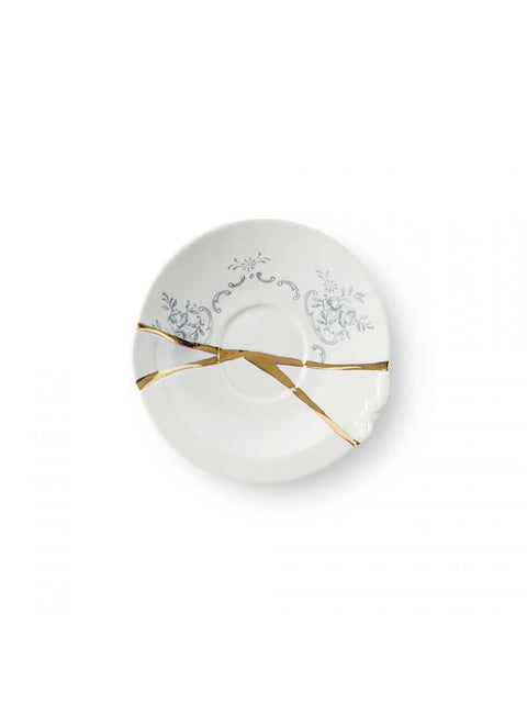 TAZZINA CAFFE' CON PIATTINO SELETTI KINTSUGI N 3 ART 09643