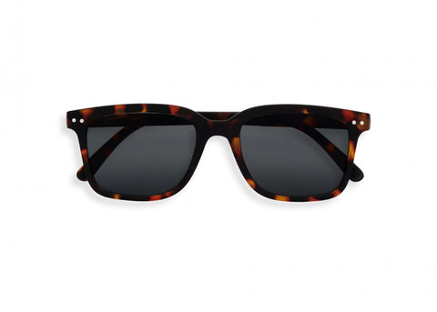 IZIPIZI SUNGLASSES SUN MOD L TORTOISE GREEN LENSES