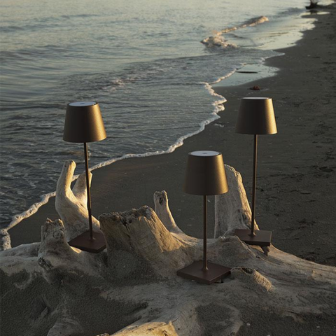 POLDINA PRO TABLE LAMP CORTEN ART LD0340R3