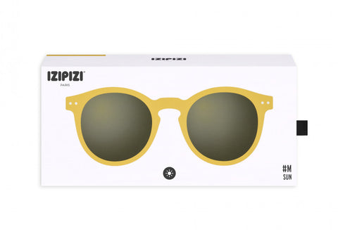 "IZIPIZI SUN M YELLOW HONEY SUNGLASSES"