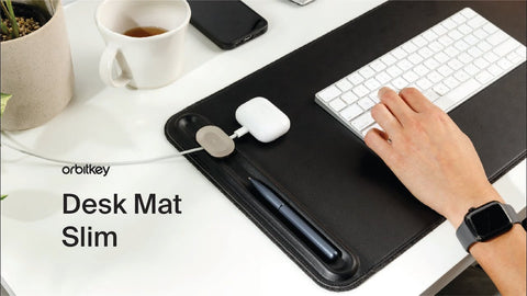 ORBITKEY DESK MAT SLIM BLACK WDS1-BLK-105