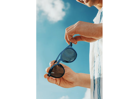 "IZIPIZI SUN N NIGHT BLUE SUNGLASSES"