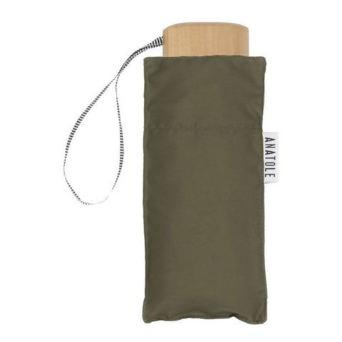 MICRO ANATOLE UMBRELLA IN KHAKI